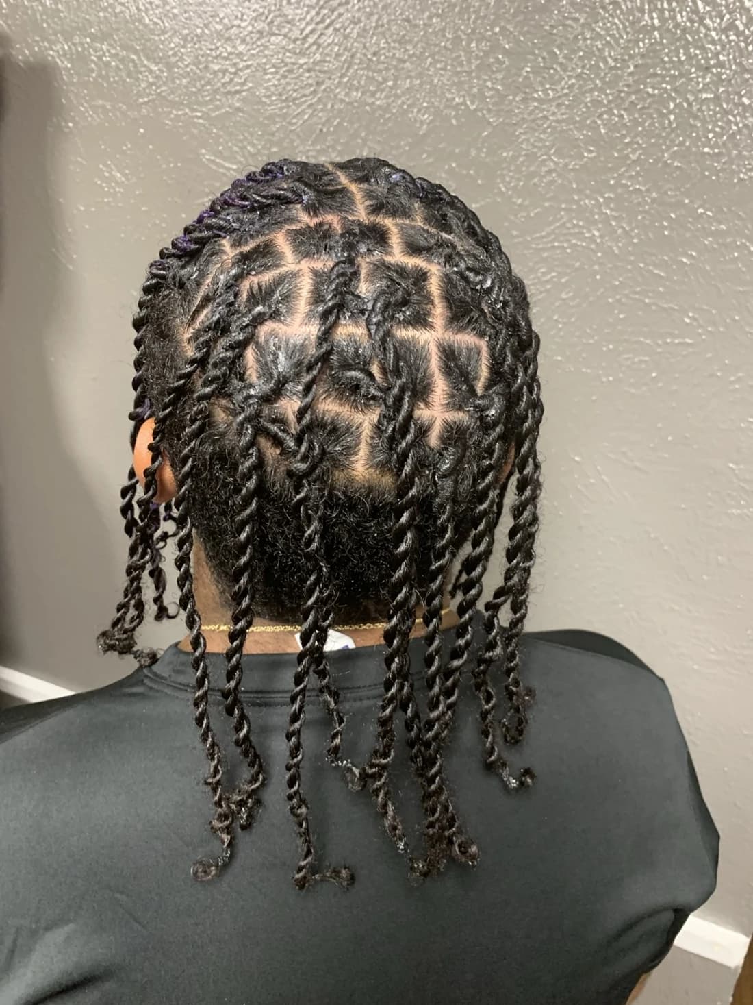 Two-Strand Twists by Pejah Braiding