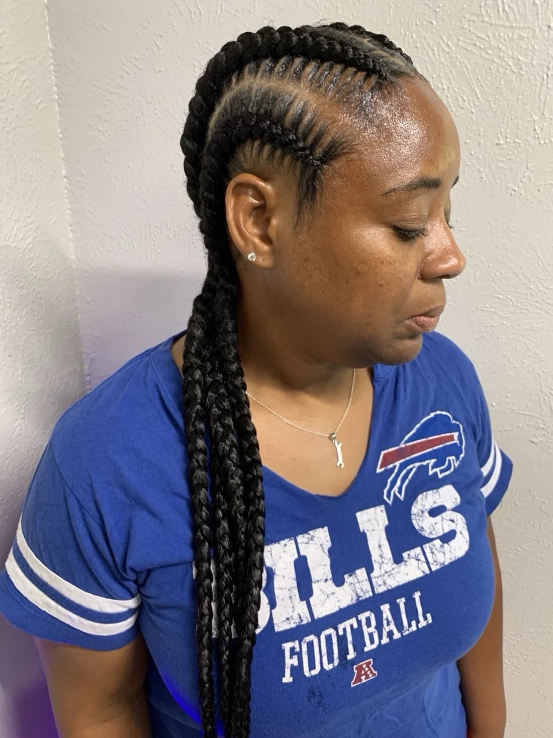 Large Cornrows by Pejah Braiding