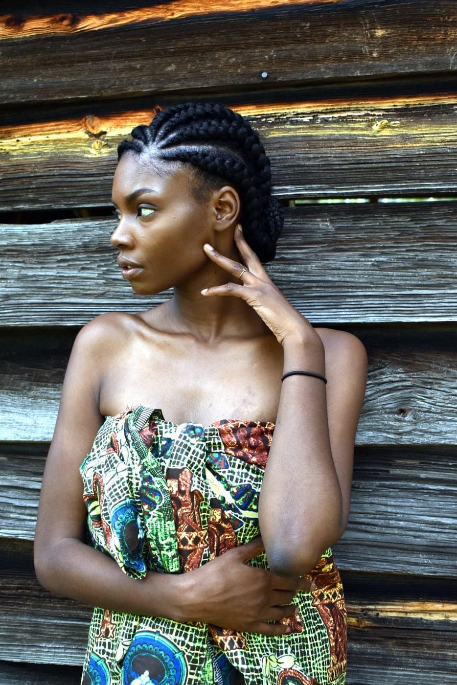 Straight-Back Cornrows — The Art of Pejah