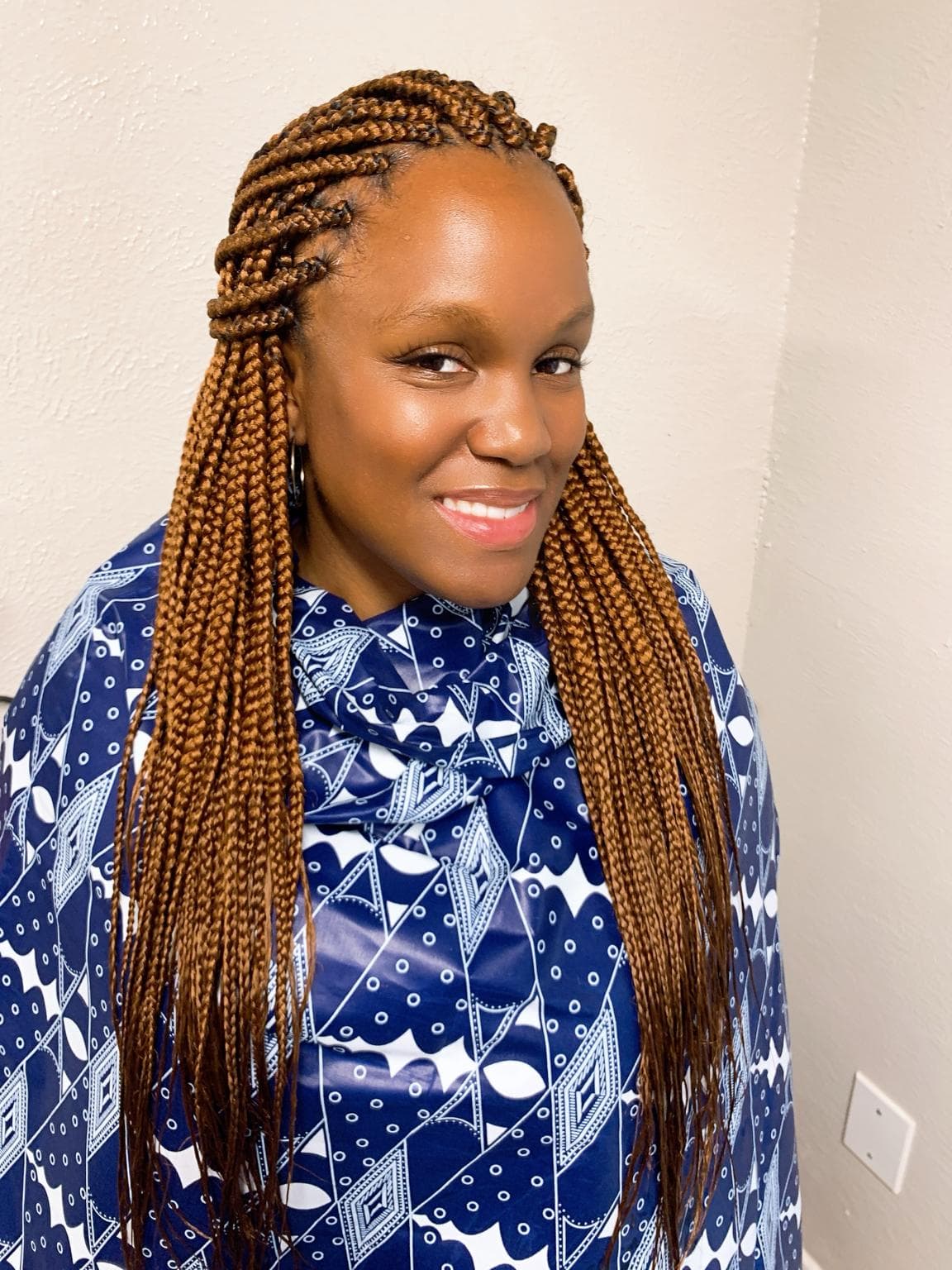 Box Braids at Pejah Braiding Arlington TX